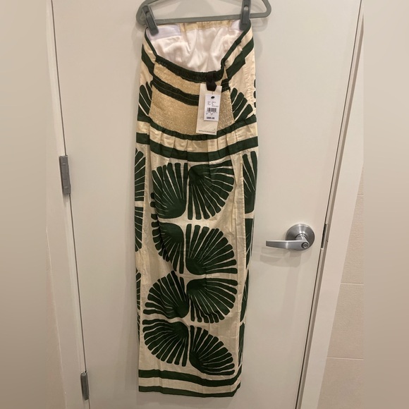 NWT Johanna Ortiz Ancient Peru Dress in Green Size 2 - Picture 9 of 11